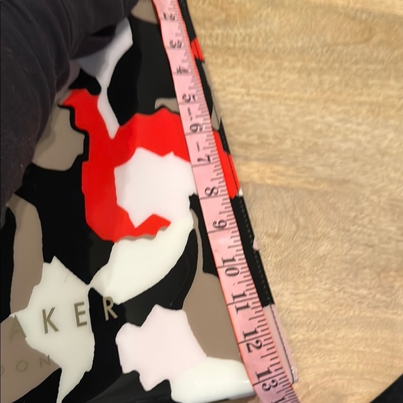 NWT Ted Baker London Women's Floral Tote Bag - Black, Red, White - Picture 9 of 10